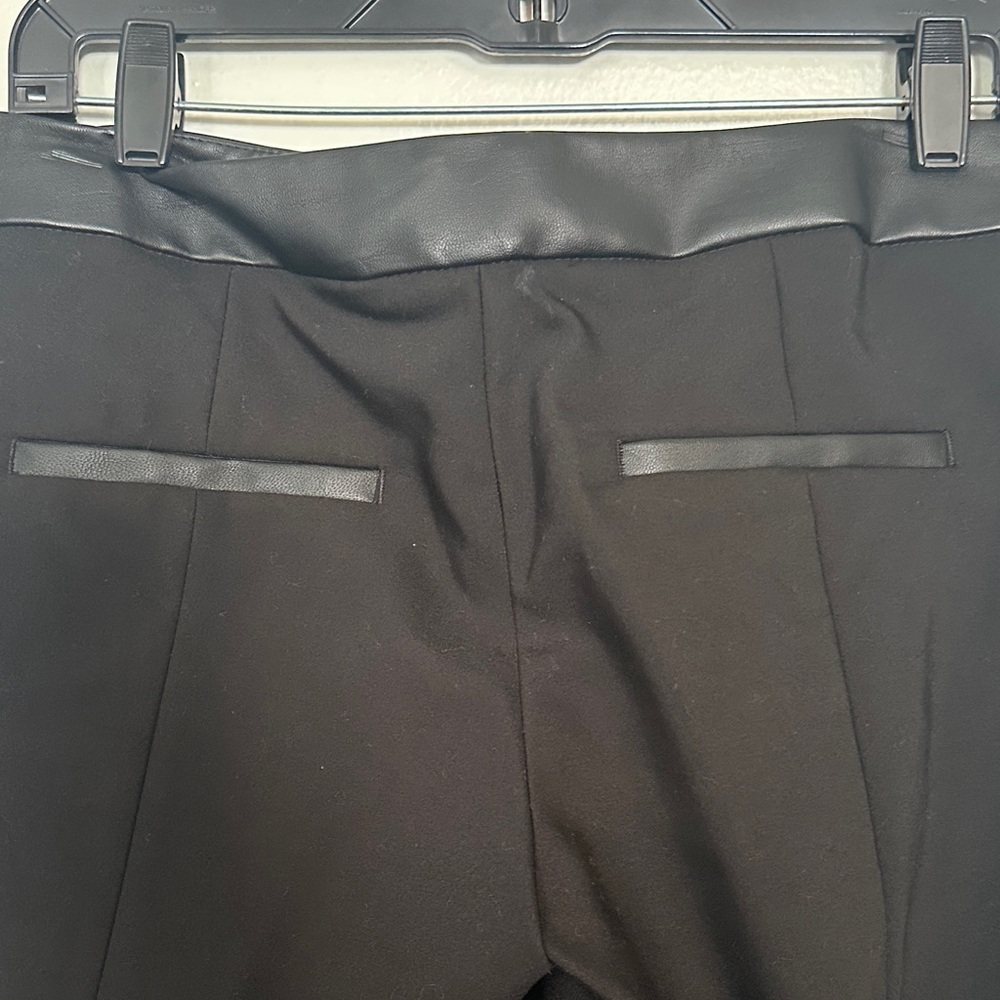 Express Black and White Plaid Pants - Picture 5 of 7